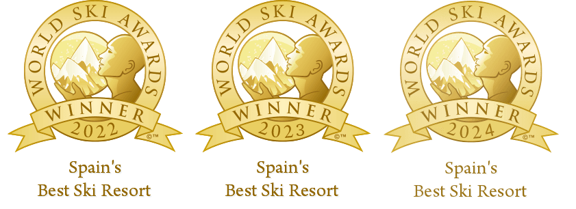 World Ski Awards — Spain's Best Ski Resort 2022, 2023 y 2024